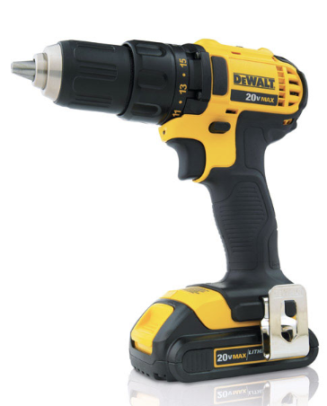 DeWalt 20-Volt 1/2 in Brushed Cordless Compact Drill Kit